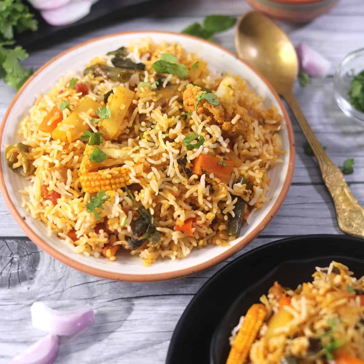 Biryani made with our rice